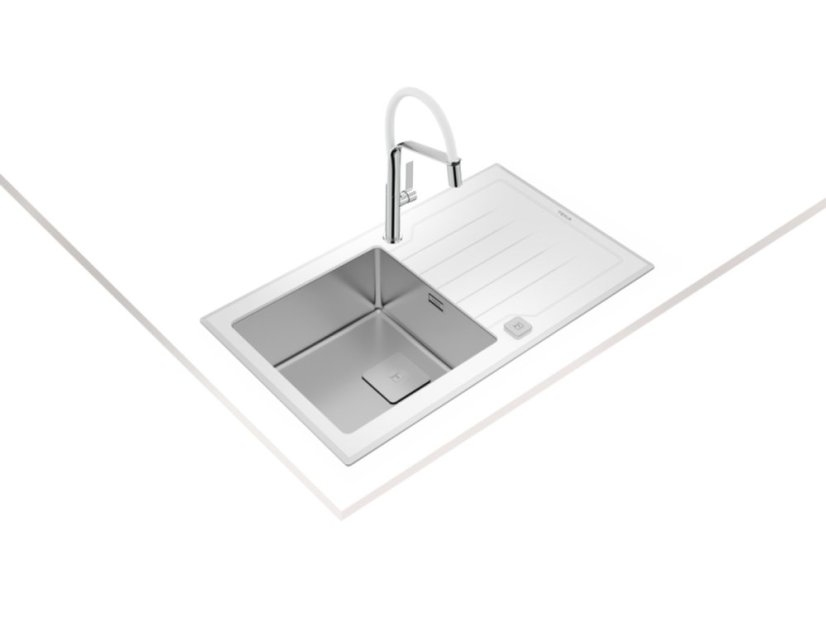 Kuchynský drez Teka Diamond RS15 1B 1D 86 WH