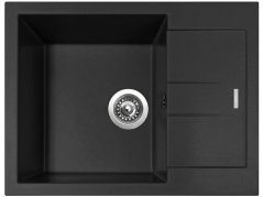 Set Sinks Amanda 650 Pureblack + Mix 3 P GR N6
