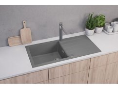 Granitový drez Alveus Cadit 50 betón 81 Granitový drez Alveus Cadit 50 betón 81