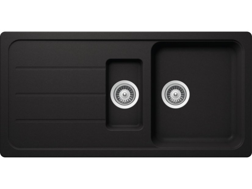 Granitový drez Schock Formhaus D-150L-A Nero
