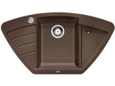 Granitový dřez Blanco ZIA 9 E Kávová s excentrem
