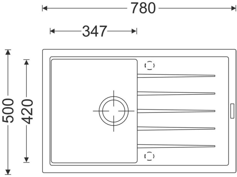 Set Sinks BEST 780 Sahara + baterie Sinks MIX 35 Sahara