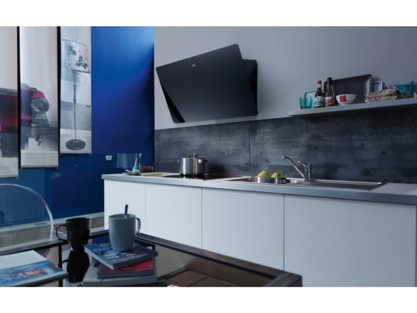 Komínový digestor Franke FSMA 905 BK Čierne sklo