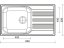 Sinks STAR 860 XXL + ELKA
