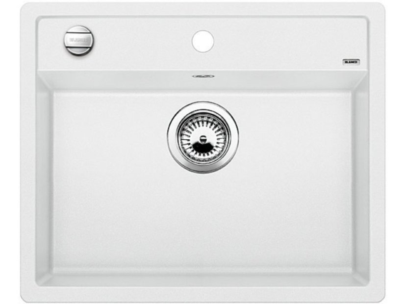 Granitový drez Blanco DALAGO 6 biela s excentrom