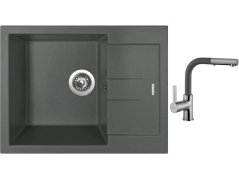 Set Sinks AMANDA 650 Titanium + baterie Sinks ENIGMA S Titanium