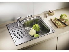 Nerezový dřez Blanco TIPO 45 S Mini Nerez přírodní lesk