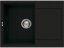 Granitový dřez Elleci Easy 135 Full Black G40