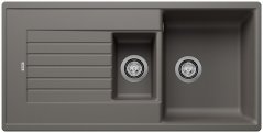 Granitový drez Blanco ZIA 6 S sivá vulkán