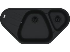 Granitový dřez Franke AZG 661-E matná černá