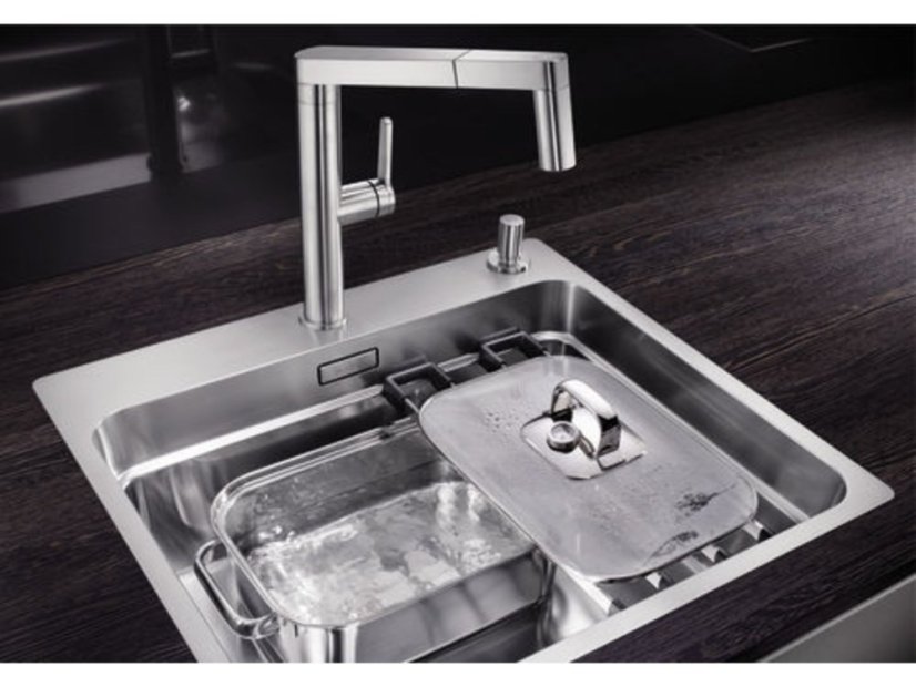 Nerezový drez Blanco Etagon 500-IF/A InFino nerez hodvábny lesk