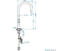 Alveus Swan-P Black matt