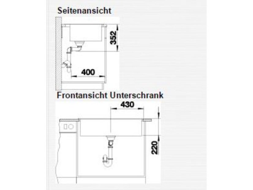 Granitový drez Blanco NAYA XL 9 káva