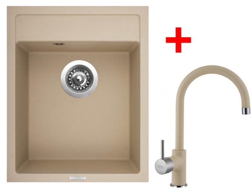 Set Sinks Classic 400 Sahara + Vitalia GR