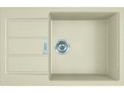 Tectonitový dřez Franke S2D 611-78 XL Béžová
