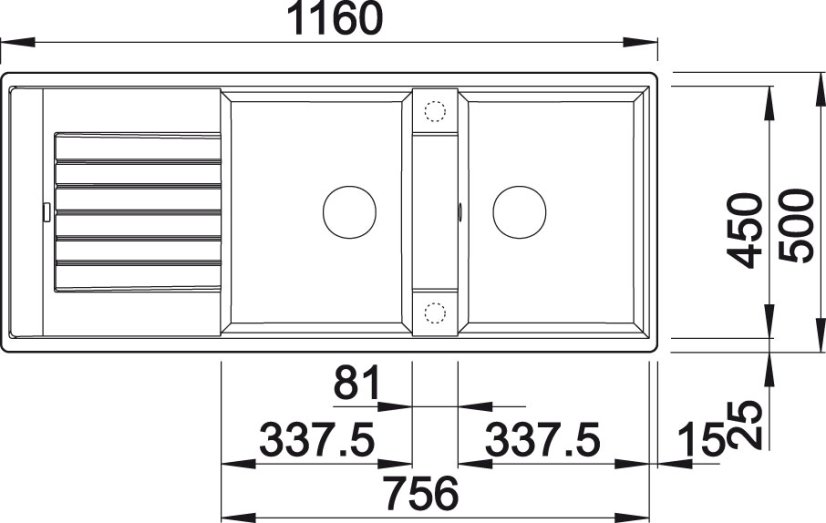 Granitový drez Blanco ZIA 8 S biela soft