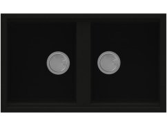 Granitový dřez Elleci Best 450 Dark grey K99