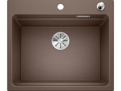 Granitový drez Blanco ETAGON 6 InFino káva s excentrom + pojazdy