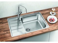 Nerezový drez Blanco LEMIS XL 6 S-IF Compact nerez kartáčovaný