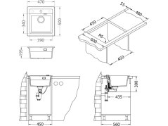 SET ALVEUS ATROX 20 / 55 + BATÉRIA RUTA CHRÓM