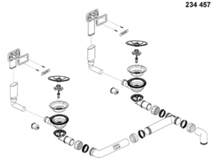 Nerezový drez Blanco ANDANO 500/180-U nerez hedvábný lesk, drez vlavo