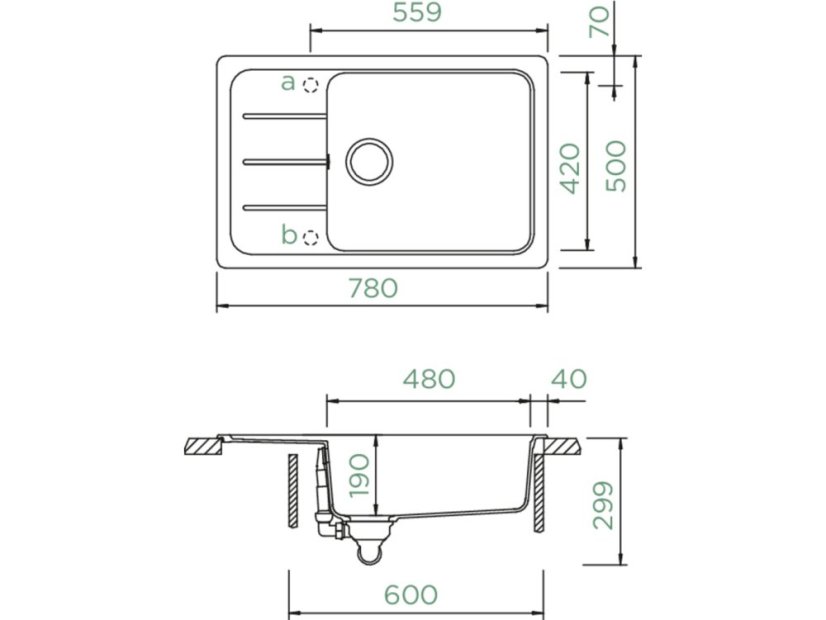 Granitový dřez Schock Formhaus D-100LS-A Croma