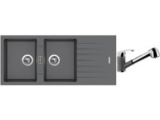 Set Sinks PERFECTO 1160 DUO Titanium + batéria Sinks LEGENDA S Titanium