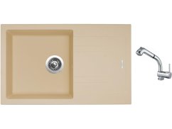 Set Sinks LINEA 780 N Sahara + baterie Sinks MIX 3 S Chrom Set Sinks LINEA 780 N Sahara + baterie Sinks MIX 3 S Chrom