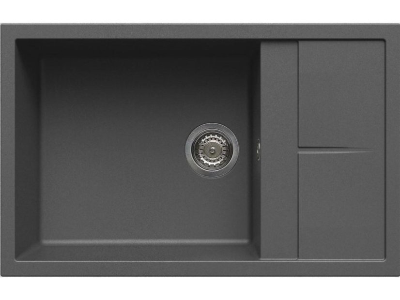 Granitový dřez Elleci Unico 310 Dark grey K99