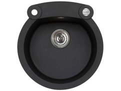 Granitový drez Alveus Roll 10 Čierna