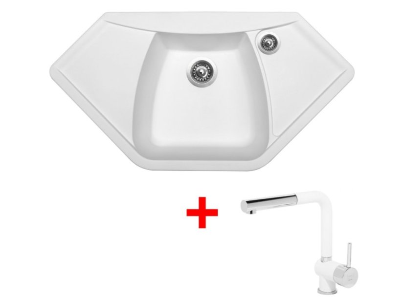 Set Sinks Naiky 980 Milk + Mix 3 P GR