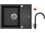 Sinks LINEA 600 XC Metalblack + Vitalia GR