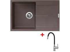 Sinks ULTIMA 790 Marone + Flexia