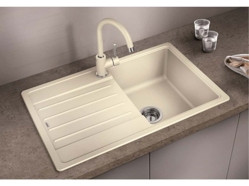 Granitový dřez Blanco LEGRA 45 S bílá