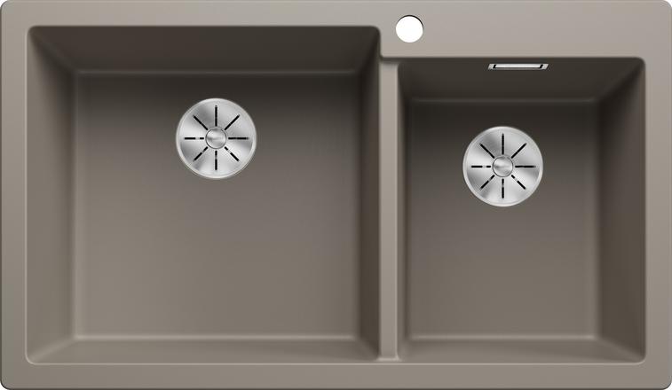 Granitový drez Blanco Pleon 9 Tartufo ľavý