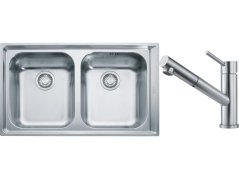 Set Franke NEX 620 Nerez + baterie Franke FC 9461 ORBIT Nerez