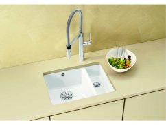 Blanco SUBLINE 350/150 U InFino Keramika žiarivo biela drez vľavo bez excentru