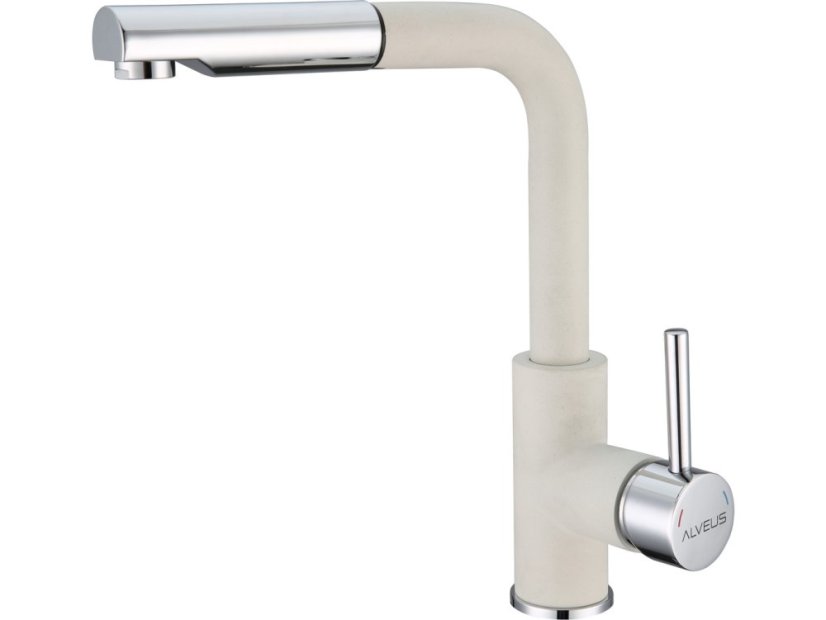 Drezová batéria Alveus SIROS Biela