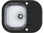 Kuchyňský drez Alveus Wave 10 čierný