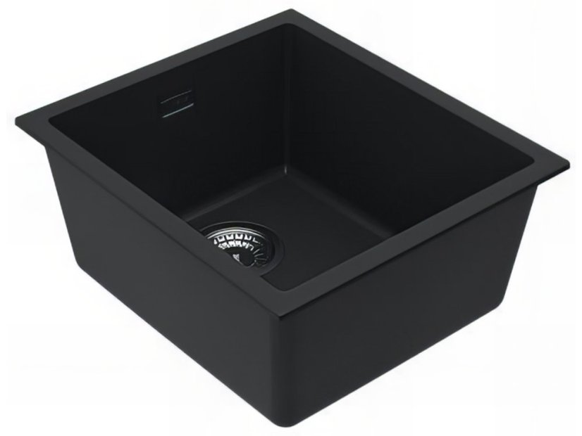 Granitový drez Alveus Omni 10 čierna matná