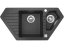 Set Sinks BRAVO 850.1 Granblack + baterie Sinks MIX 35 Granblack