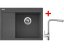 Set Sinks RIM 650 P Titanium + Elka