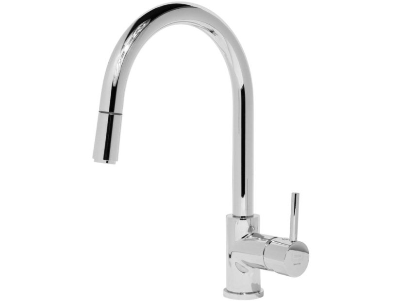 Set Sinks SOLO 560 Metalblack + baterie Sinks MIX 35 P chrom