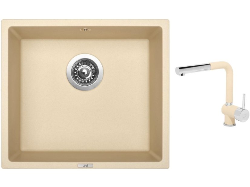 Set Sinks FRAME 457 Sahara + baterie Sinks MIX 3 P Sahara