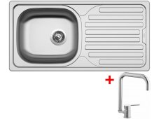 Dřezová baterie Sinks CORNIA lesklá