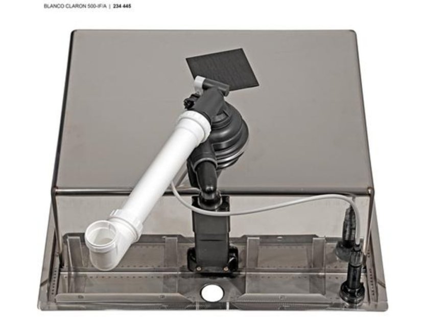 Nerezový dřez Blanco CLARON 500-IF/A InFino Nerez durinox s táhlem