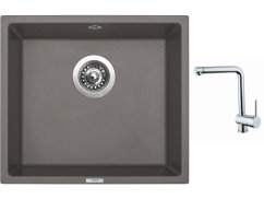 Set Sinks FRAME 457 Truffle + batéria Sinks MIX 3 chróm