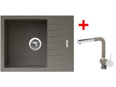 Sinks PERFECTO 650 Truffle + Mix 3 P GR