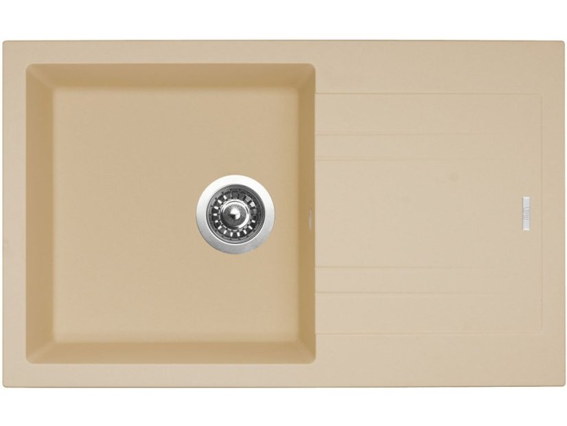 Sinks LINEA 780 Sahara + Vitalia černá matná