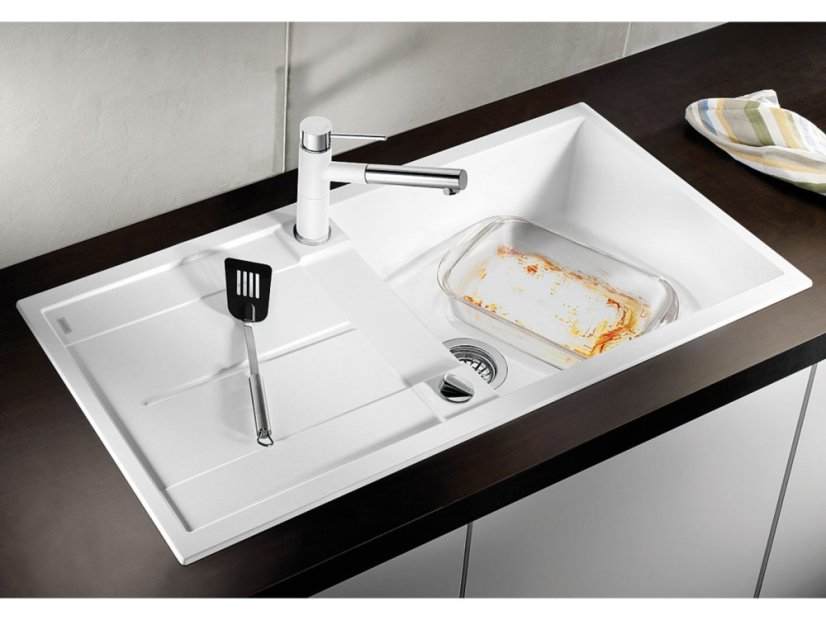 Blanco Metra XL 6 S šedá vulkán s excentrem